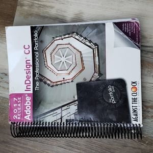 Adobe InDesign CC Spiral Bound Book The Professional Portfolio Series Pre Owned
